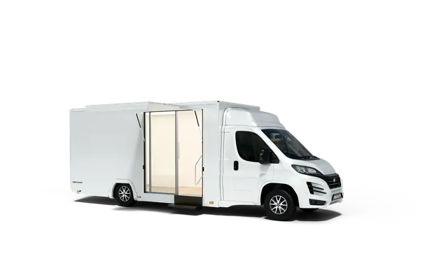 EXPOSER, ein Transporter mit seitlichem Eingang